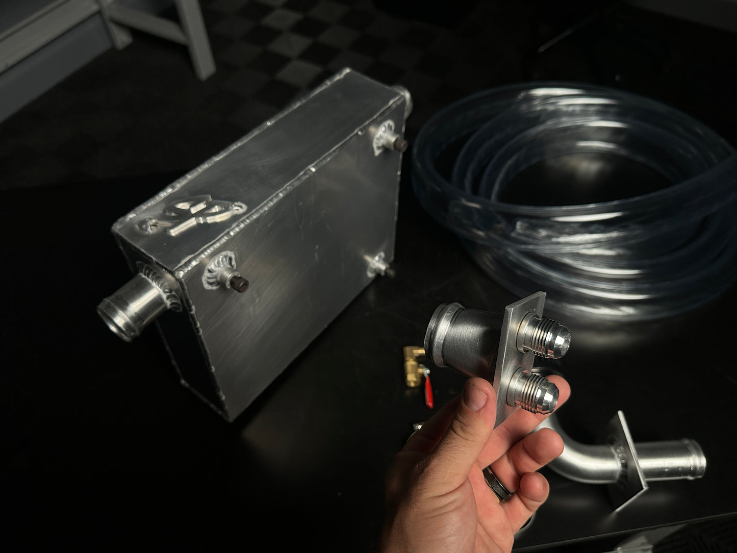 SP Burndown Tank / Catch Can (1.5" Inlet & Outlet)