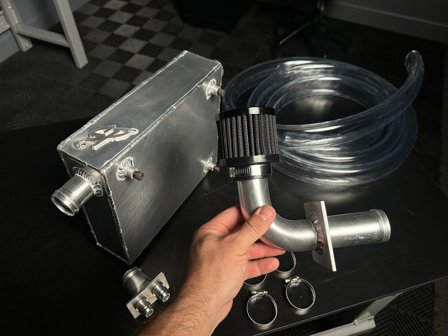 SP Burndown Tank / Catch Can (1.5" Inlet & Outlet)