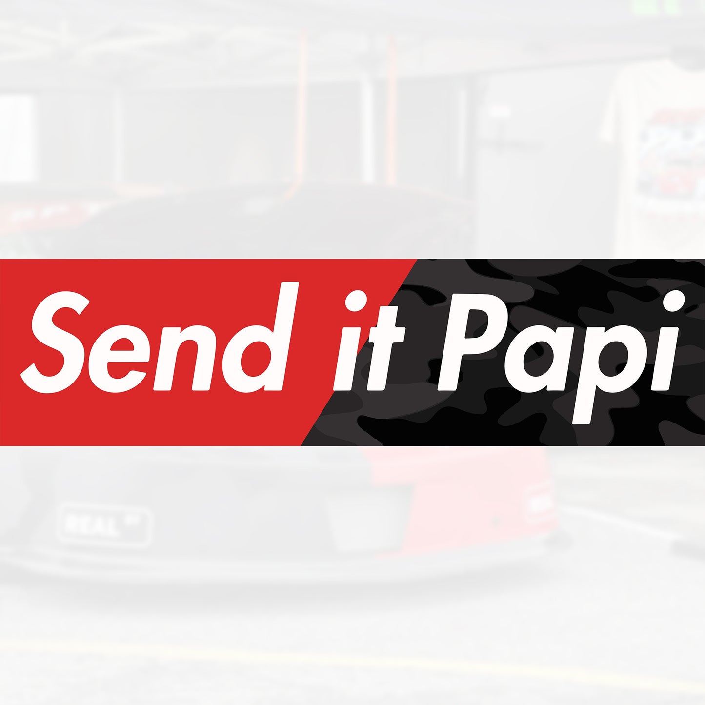 Send It Papi Slap Sticker